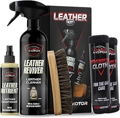 Descubre los tipos de kits de limpieza de cuero disponibles para coches