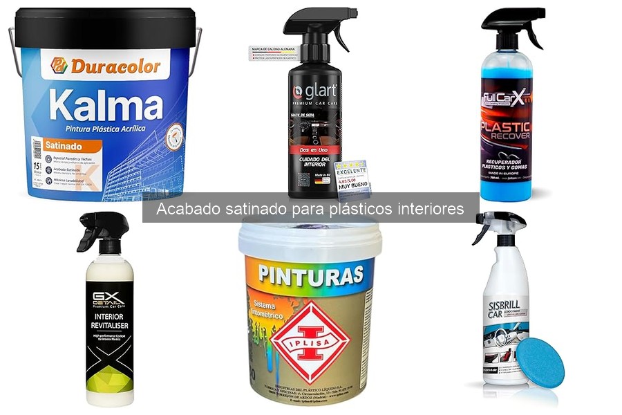 Acabado Satinado para Plásticos Interiores: ¿Qué es?