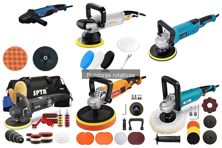 Accesorios esenciales para pulidoras rotativas de coches