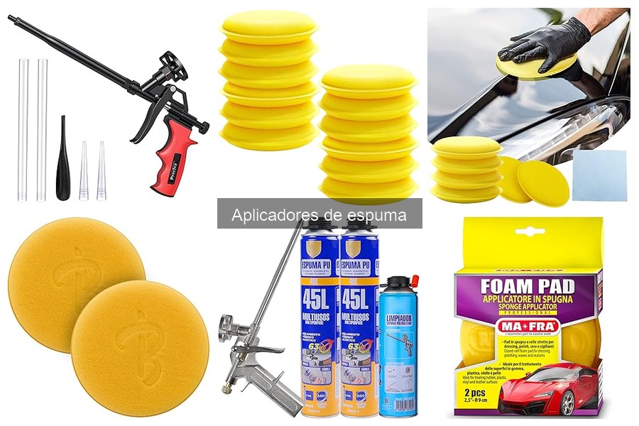 Accesorios imprescindibles para aplicadores de espuma de coche