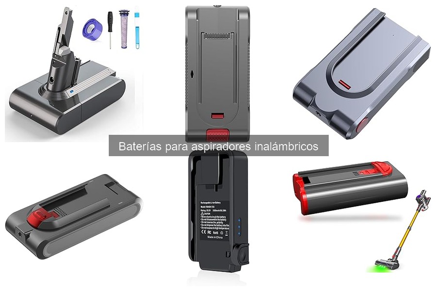 Alternativas a Baterías Originales de Aspiradores Inalámbricos