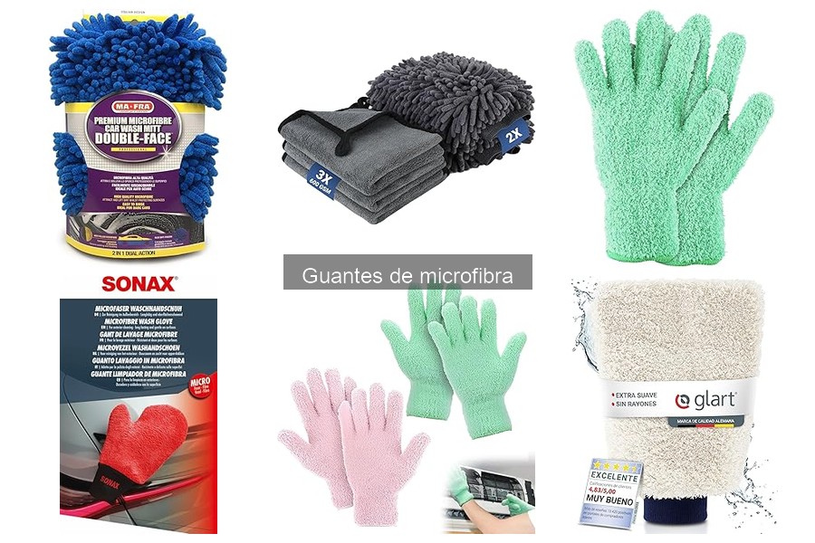 Alternativas a Guantes de Microfibra para Limpiar el Coche