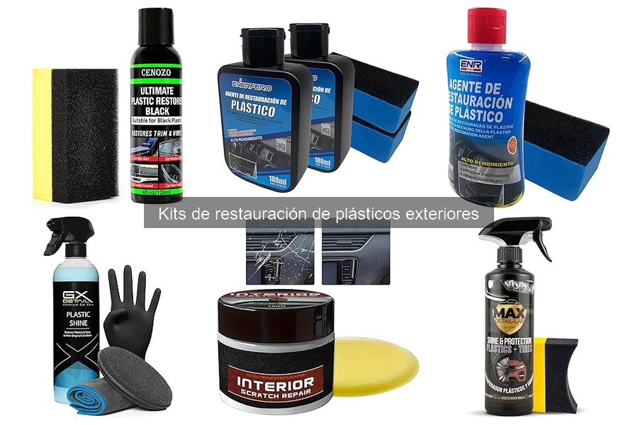 Alternativas a Kits de Restauración de Plásticos Exteriores