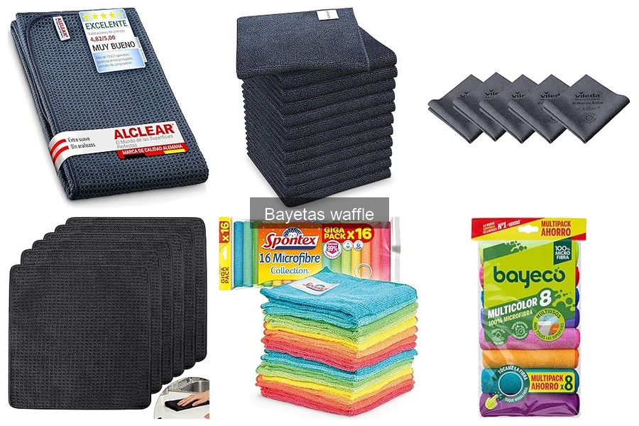 Alternativas a las bayetas waffle para limpiar tu coche
