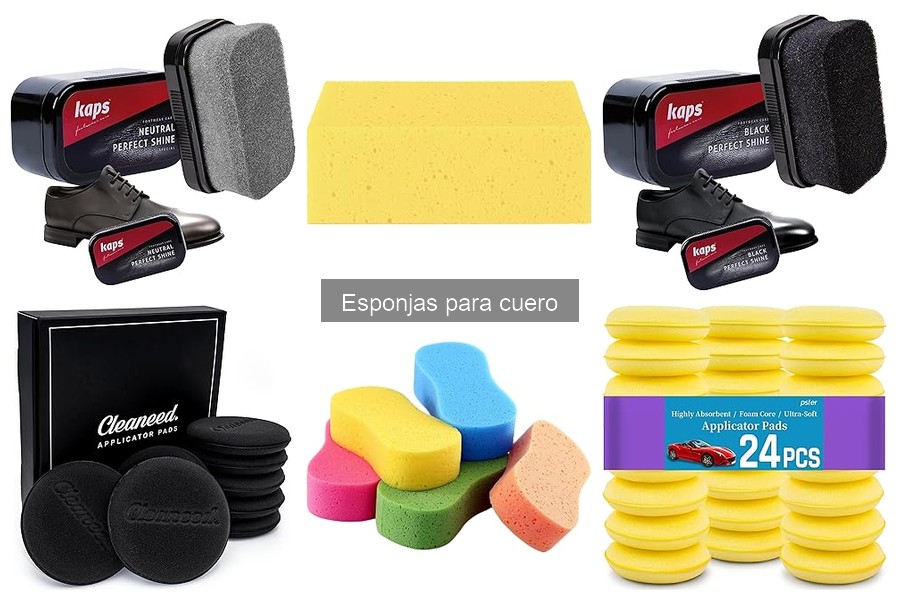 Alternativas a las esponjas para cuero: Mejores opciones