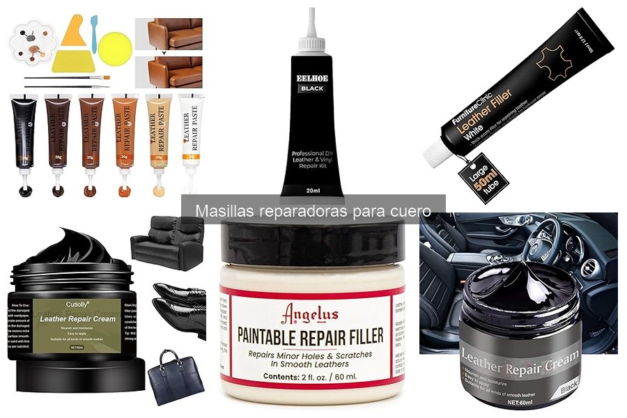 Alternativas a las Masillas Reparadoras para Cuero