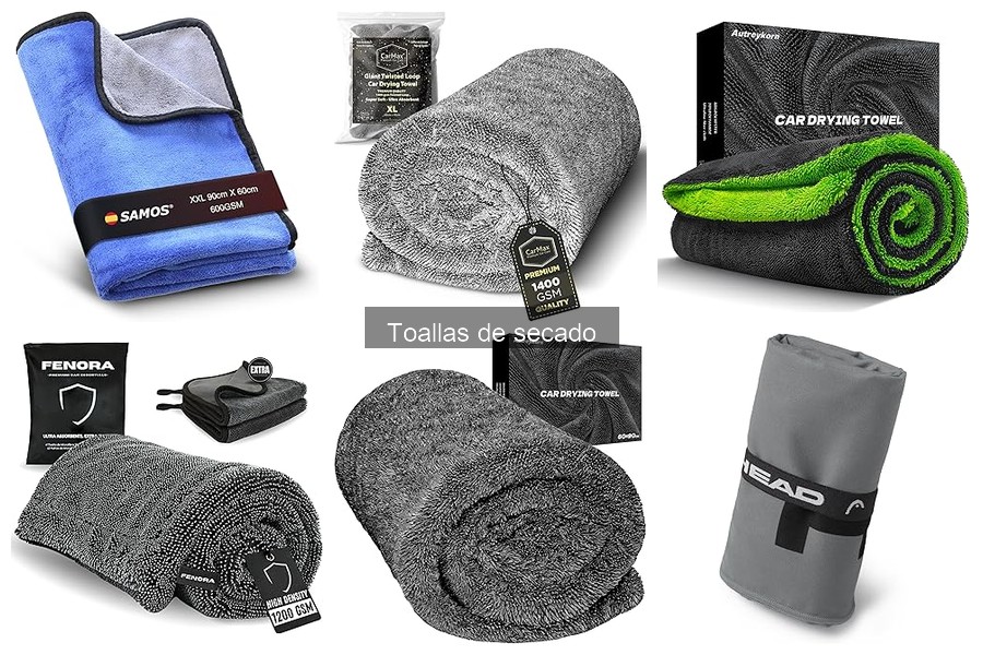 Alternativas a las toallas de secado para coches