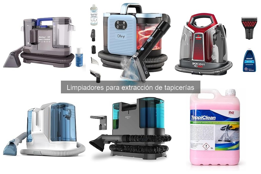 Alternativas a Limpiadores de Extracción de Tapicerías