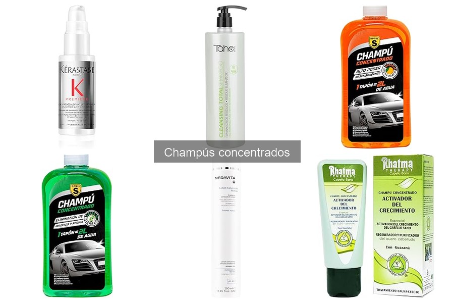 Alternativas a los champús concentrados para el coche