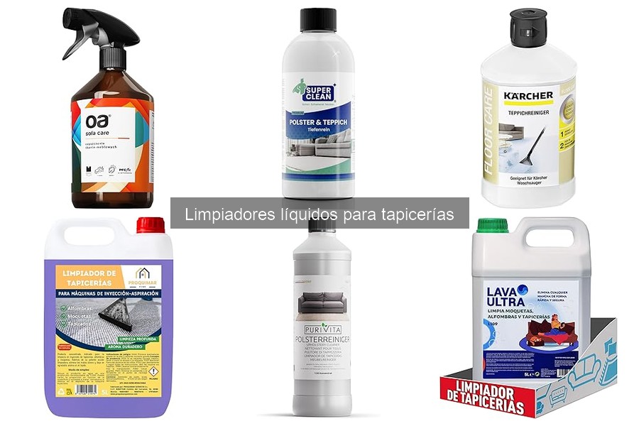 Alternativas a los Limpiadores Líquidos para Tapicerías