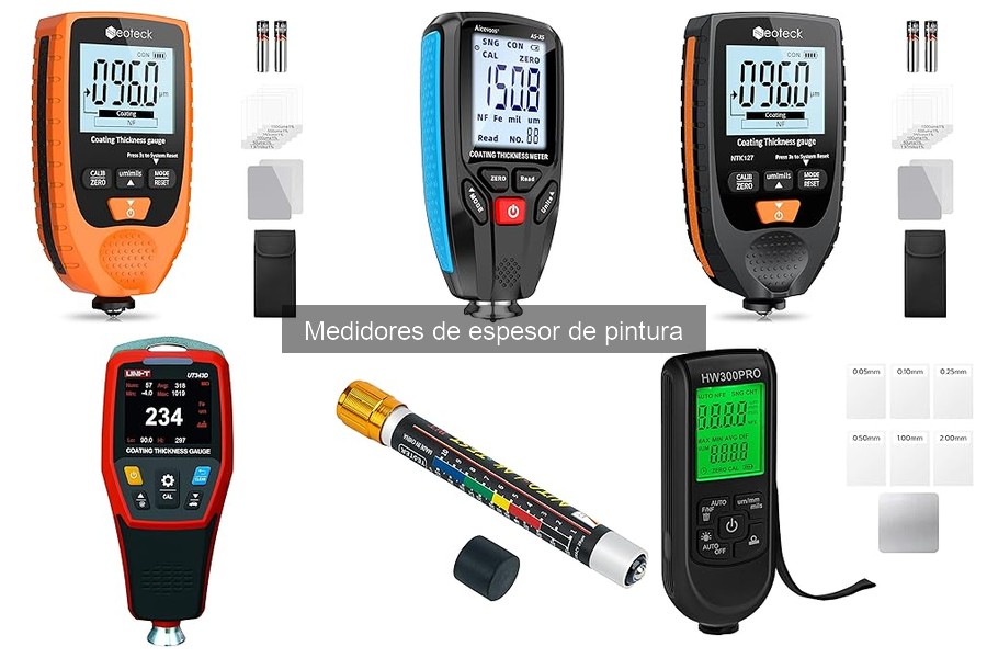 Alternativas a los Medidores de Espesor de Pintura en Coches