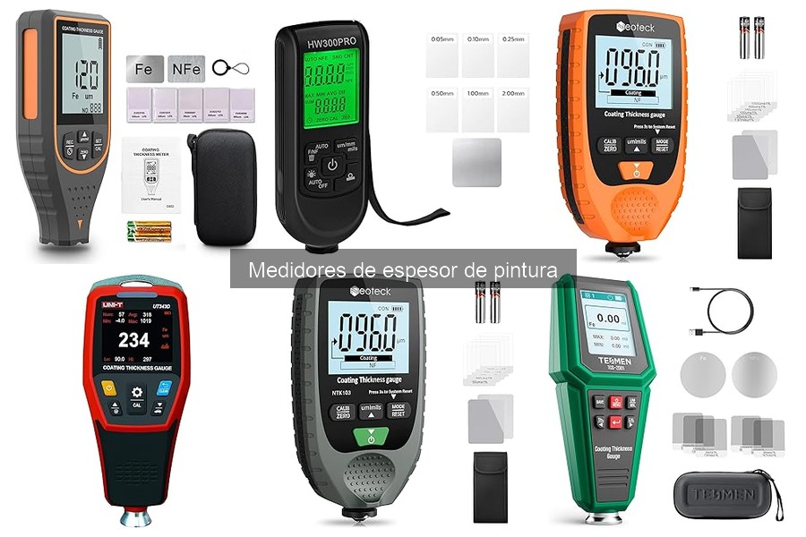 Alternativas a los Medidores de Espesor de Pintura para Autos
