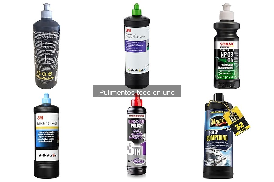 Alternativas a los pulimentos todo en uno para cuidar tu coche
