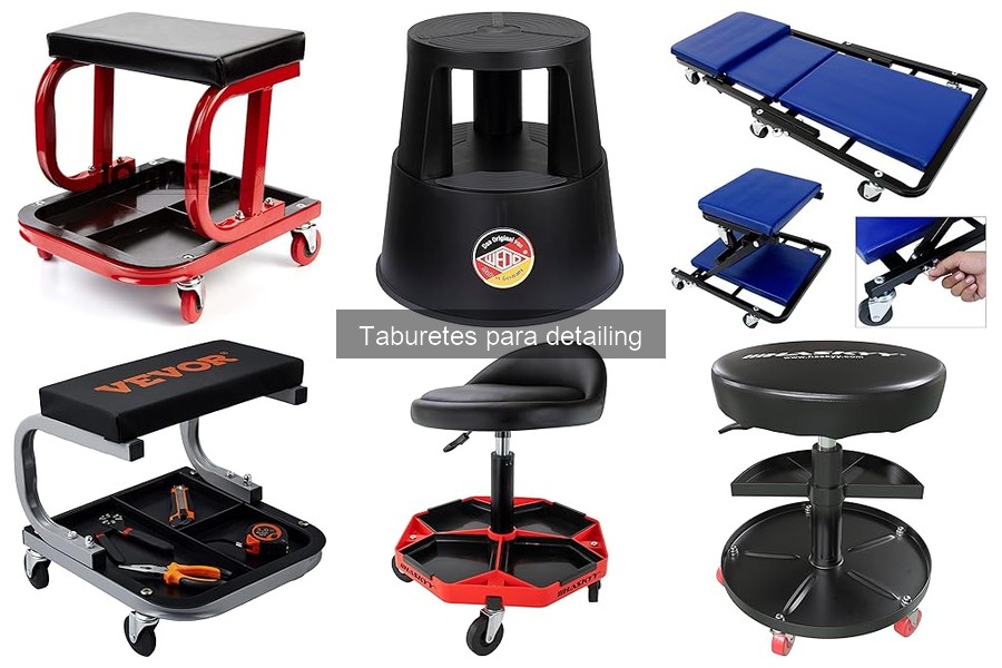 Alternativas a los Taburetes para Detailing: Ergonomía y Comodidad