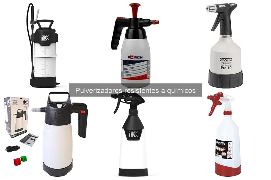 Alternativas a Pulverizadores Resistentes a Químicos