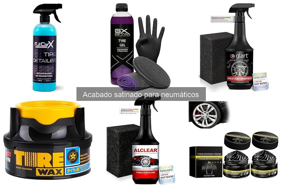 Alternativas al Acabado Satinado para Neumáticos