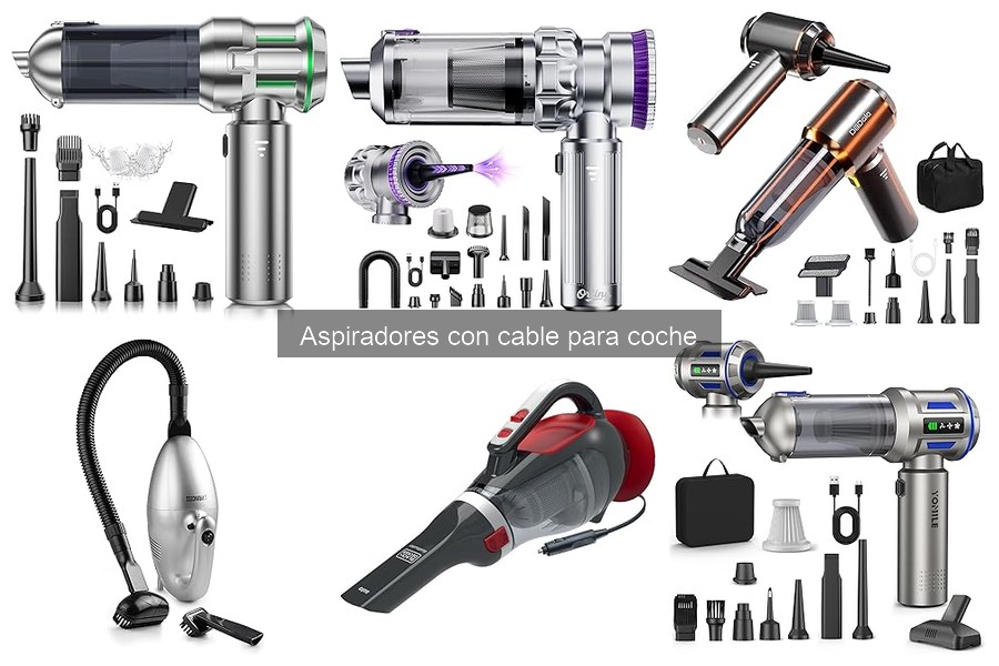 Alternativas al aspirador con cable para coche: ¡descubre otras opciones!