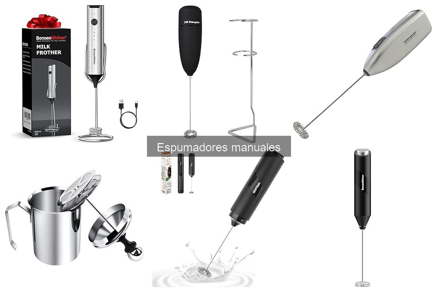 Alternativas al espumador manual: ¿Qué elegir?