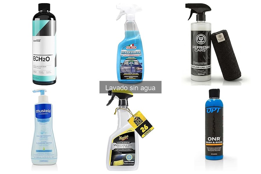 Alternativas al Lavado Sin Agua para Cuidar tu Coche