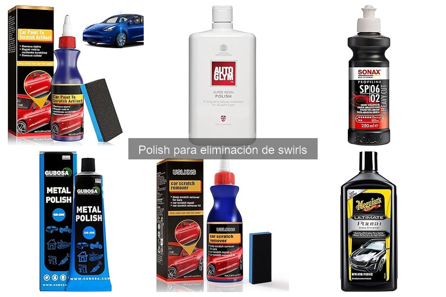 Alternativas al polish para eliminar swirls en tu coche