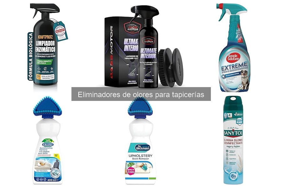 Alternativas caseras para eliminar olores en tapicerías