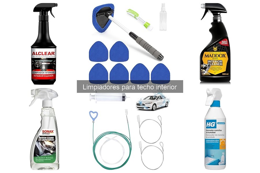 Alternativas económicas a limpiadores de techo interior