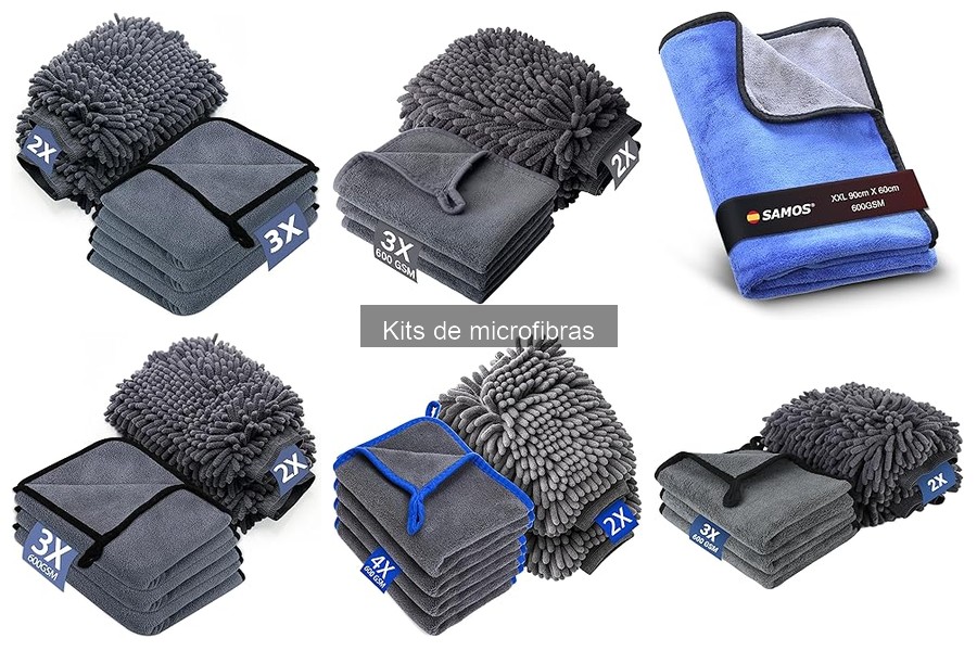 Alternativas económicas a los kits de microfibras para coches