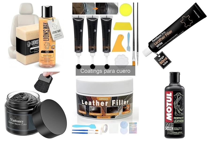 Alternativas efectivas a los coatings para cuero