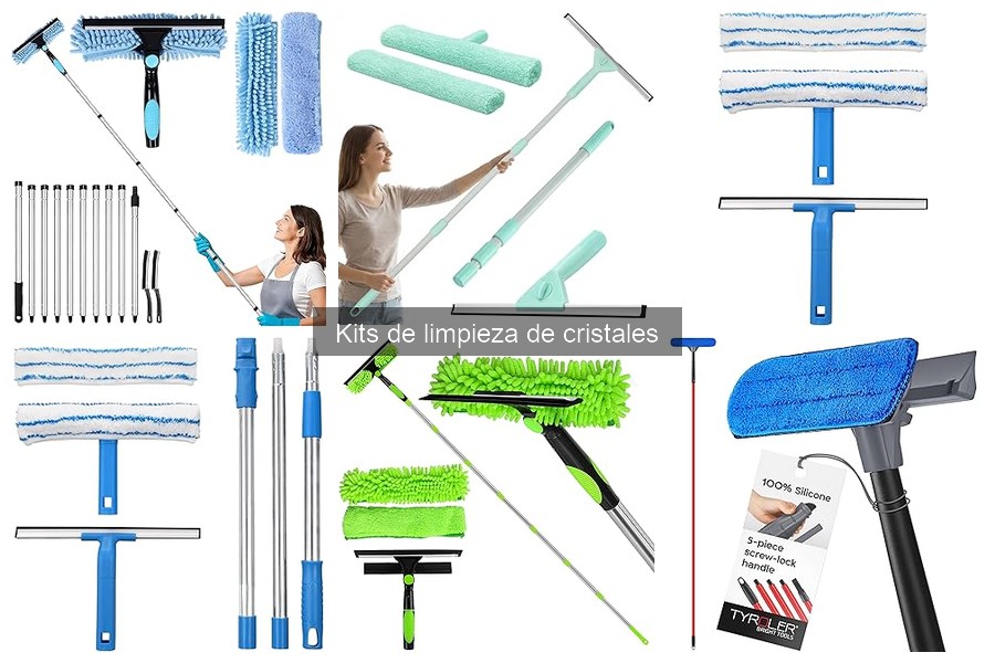Alternativas efectivas a los kits de limpieza de cristales