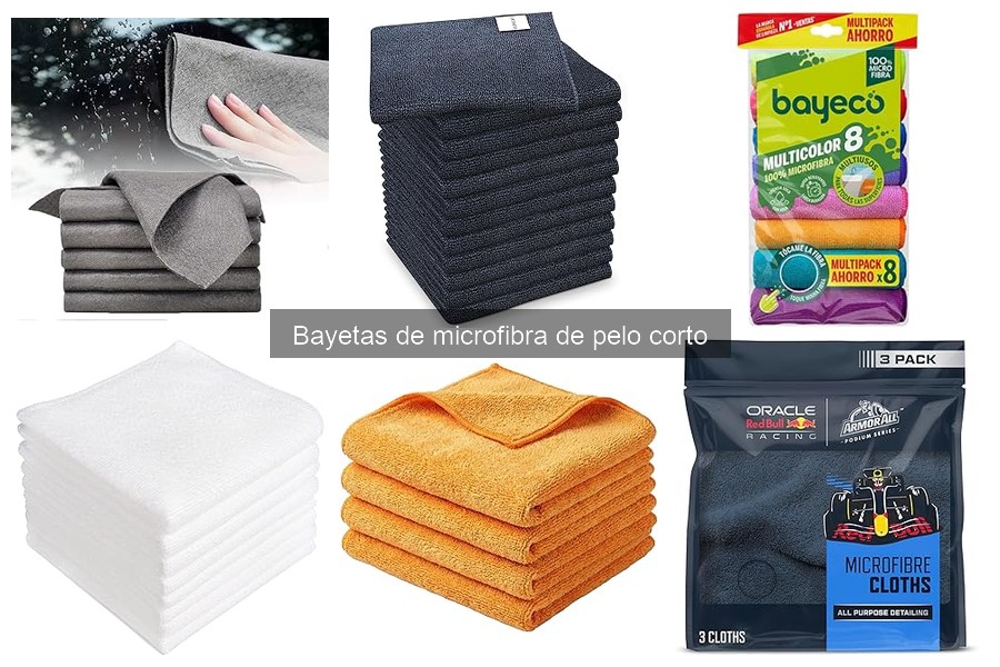 Alternativas eficaces a las bayetas de microfibra de pelo corto