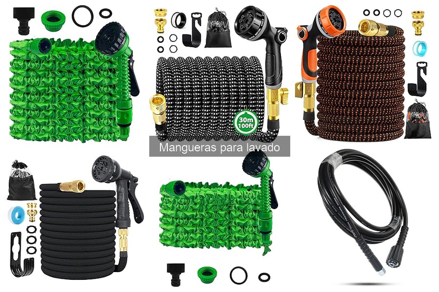 Alternativas Innovadoras a Mangueras de Lavado de Coche