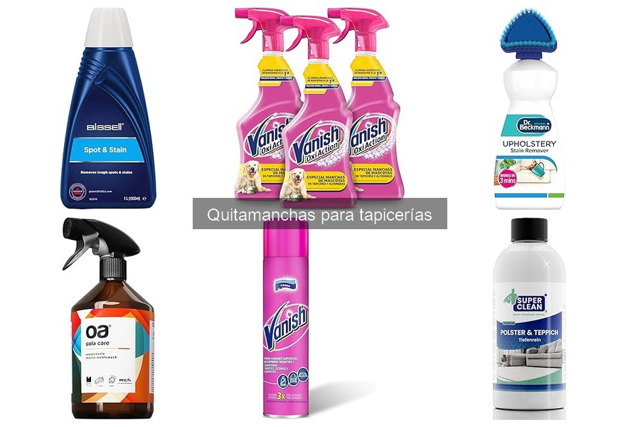 Alternativas Naturales a Quitamanchas Comunes para Tapicerías