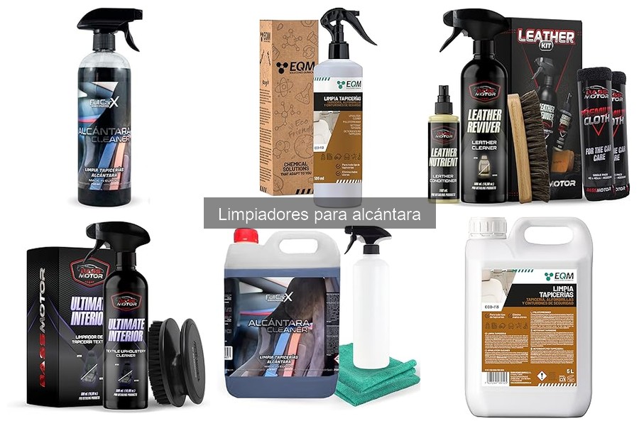 Alternativas Naturales para Limpiadores de Alcántara