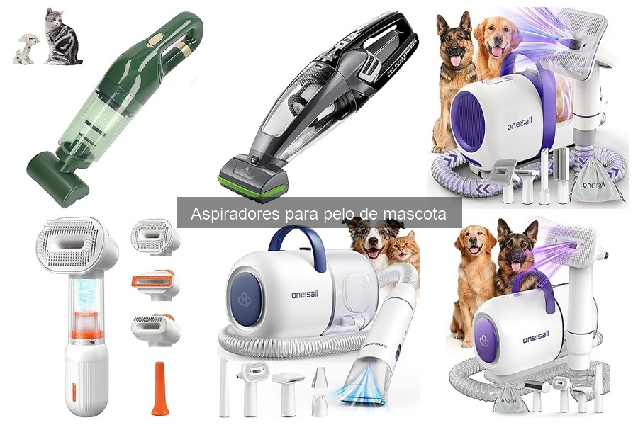 Aspiradores para pelo de mascota: ¿Qué son y cómo eligen?