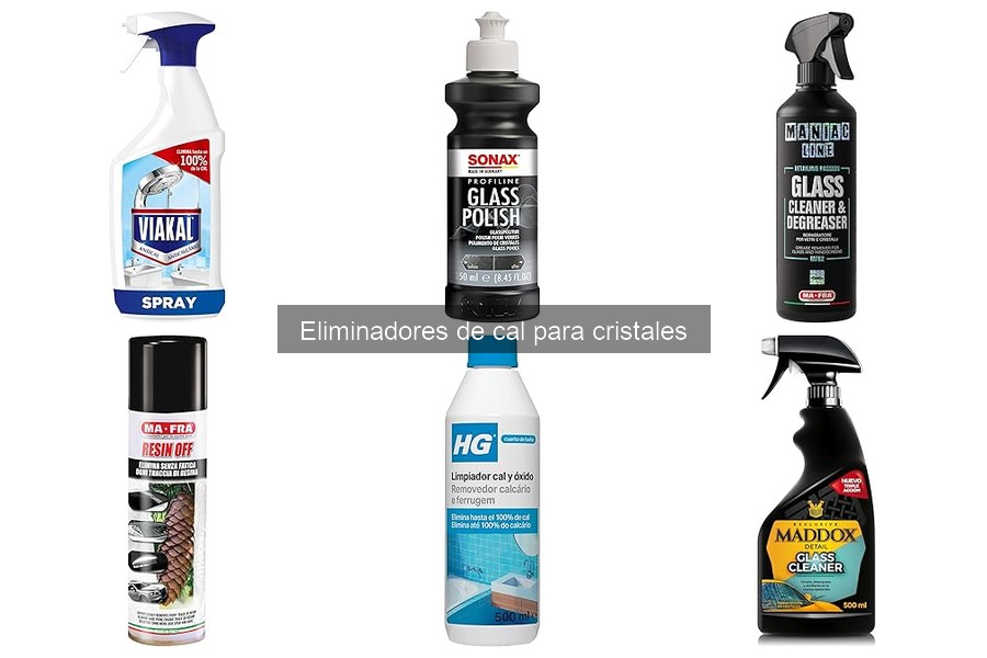 Beneficios de los eliminadores de cal para cristales