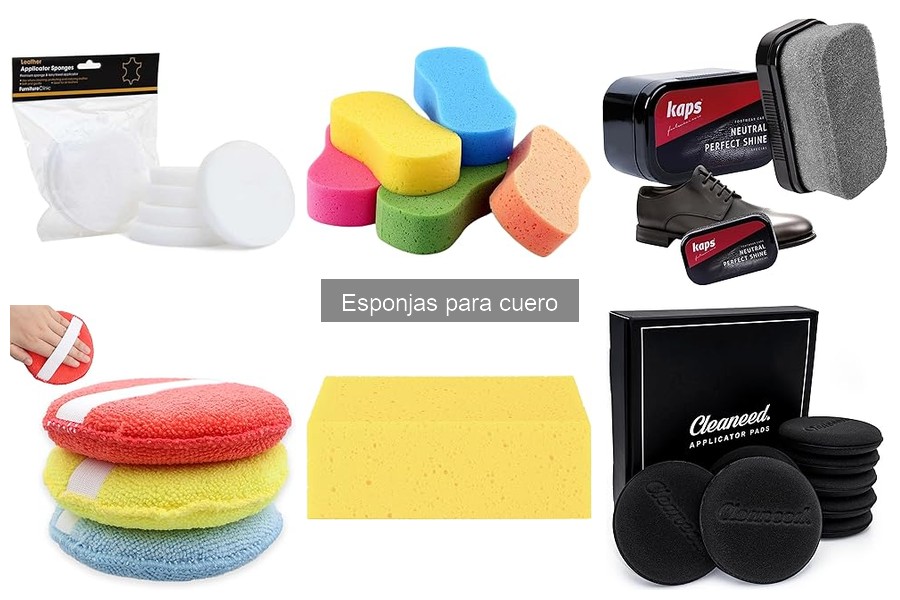 Beneficios de usar esponjas para cuero en el cuidado del coche