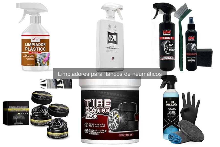 Beneficios de usar limpiadores para flancos de neumáticos