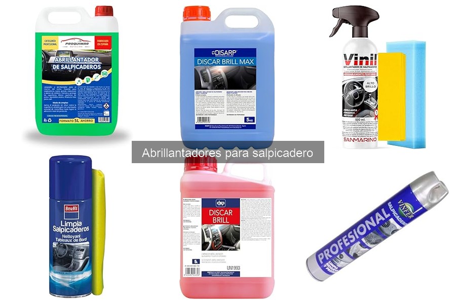Beneficios del Abrillantador para Salpicadero en Tu Coche