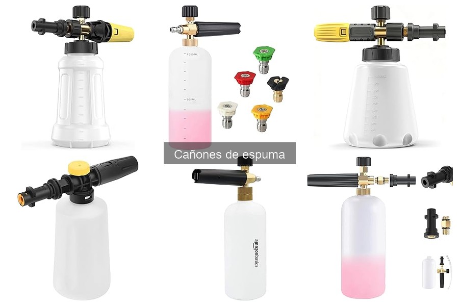 Cañones de espuma baratos: ¿dónde comprarlos online?