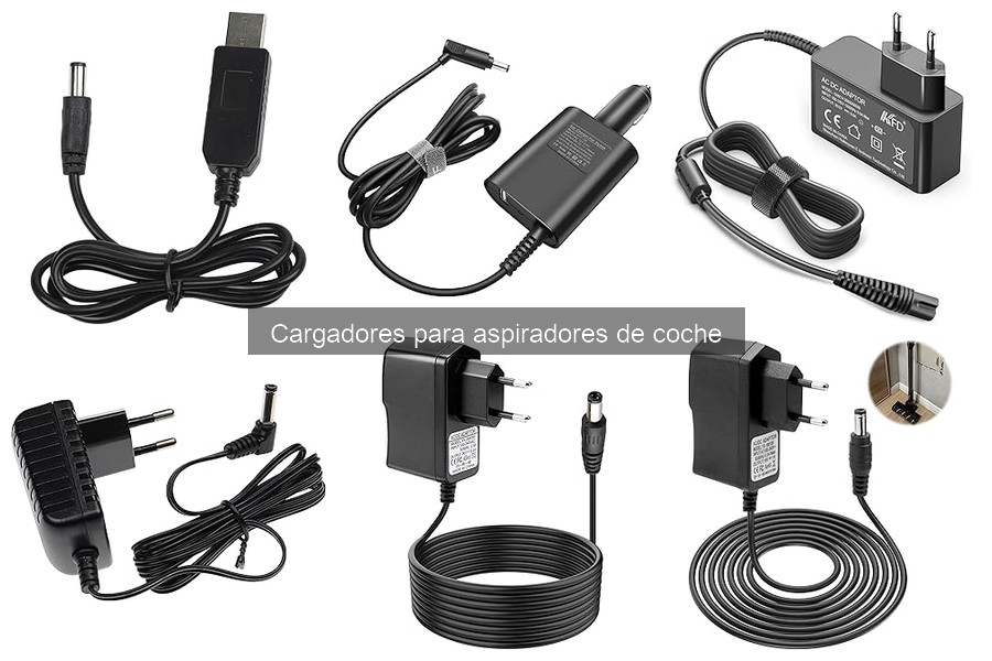 Cargadores para aspiradores de coche: precios y dónde comprarlos