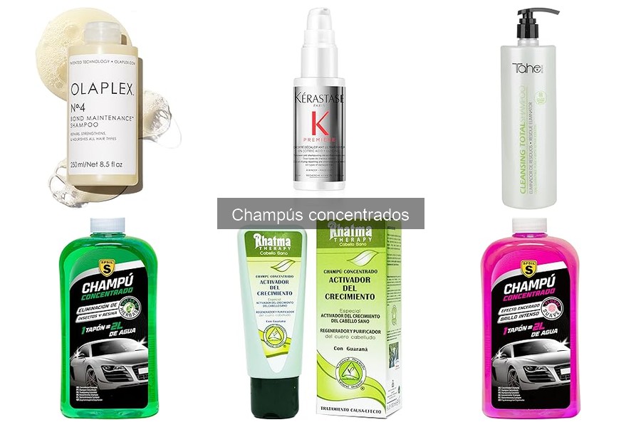 Champús concentrados vs. normales: ¿cuál elegir para tu coche?