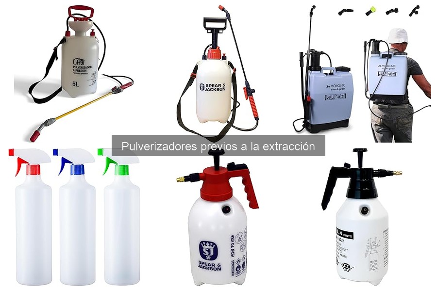 Checklist esencial para comprar un pulverizador previo a la extracción