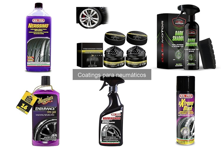Coatings ecológicos para neumáticos: opciones sostenibles