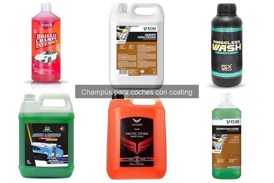 Cómo aplicar champú para coches con coating correctamente