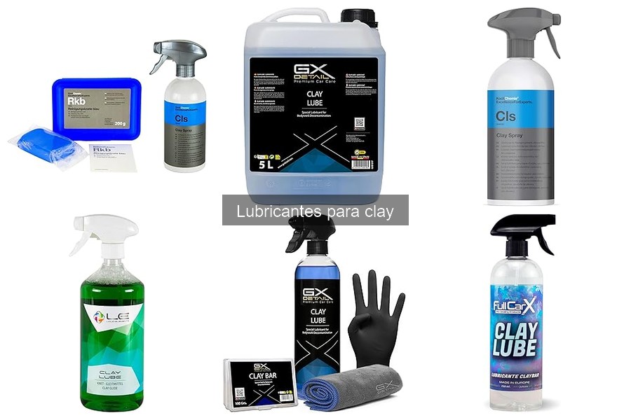 Cómo aplicar correctamente el lubricante para clay