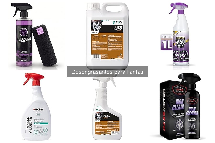 Cómo aplicar desengrasante en llantas correctamente