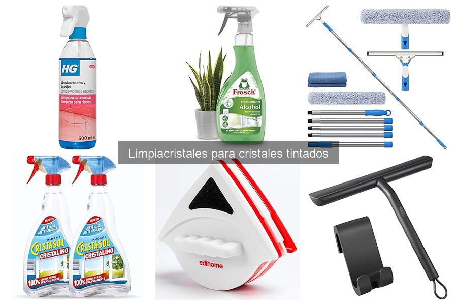 Cómo aplicar limpiacristales en cristales tintados sin dañar