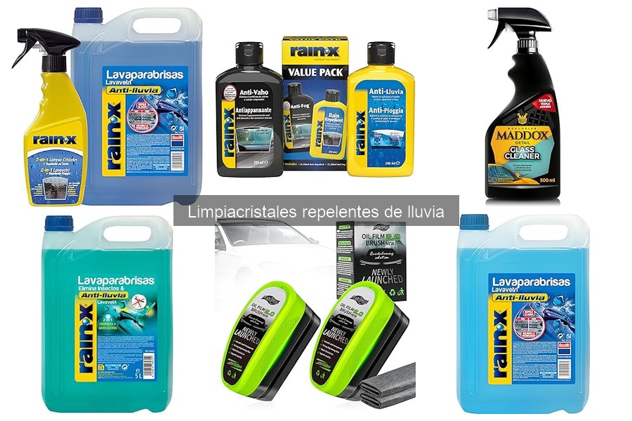 Cómo Aplicar Limpiacristales Repelentes de Lluvia Efectivamente