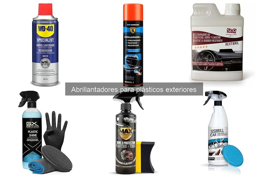 Cómo aplicar un abrillantador para plásticos exteriores
