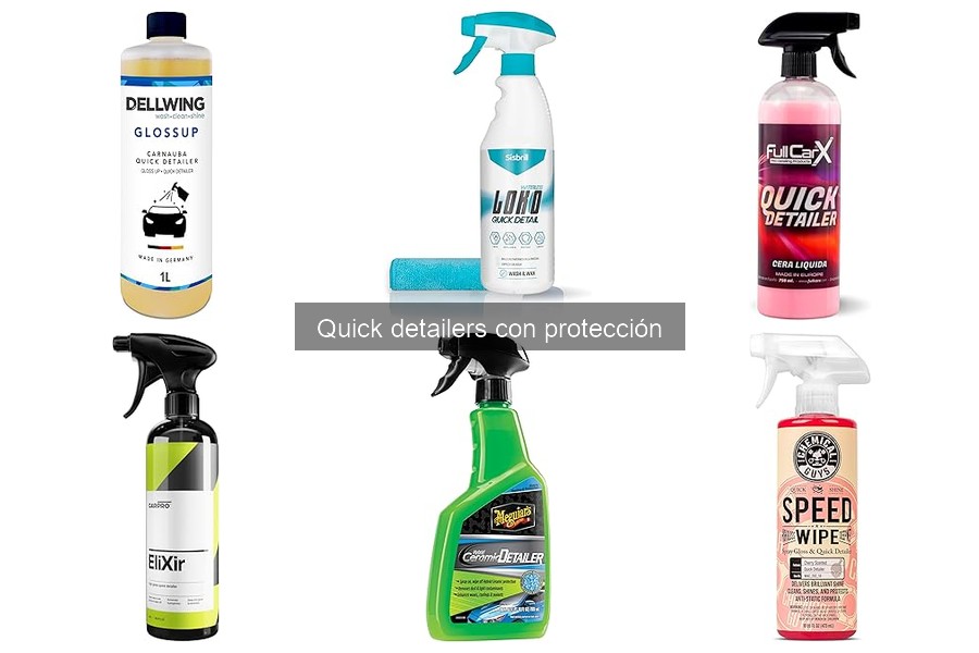 Cómo aplicar un quick detailer con protección eficazmente